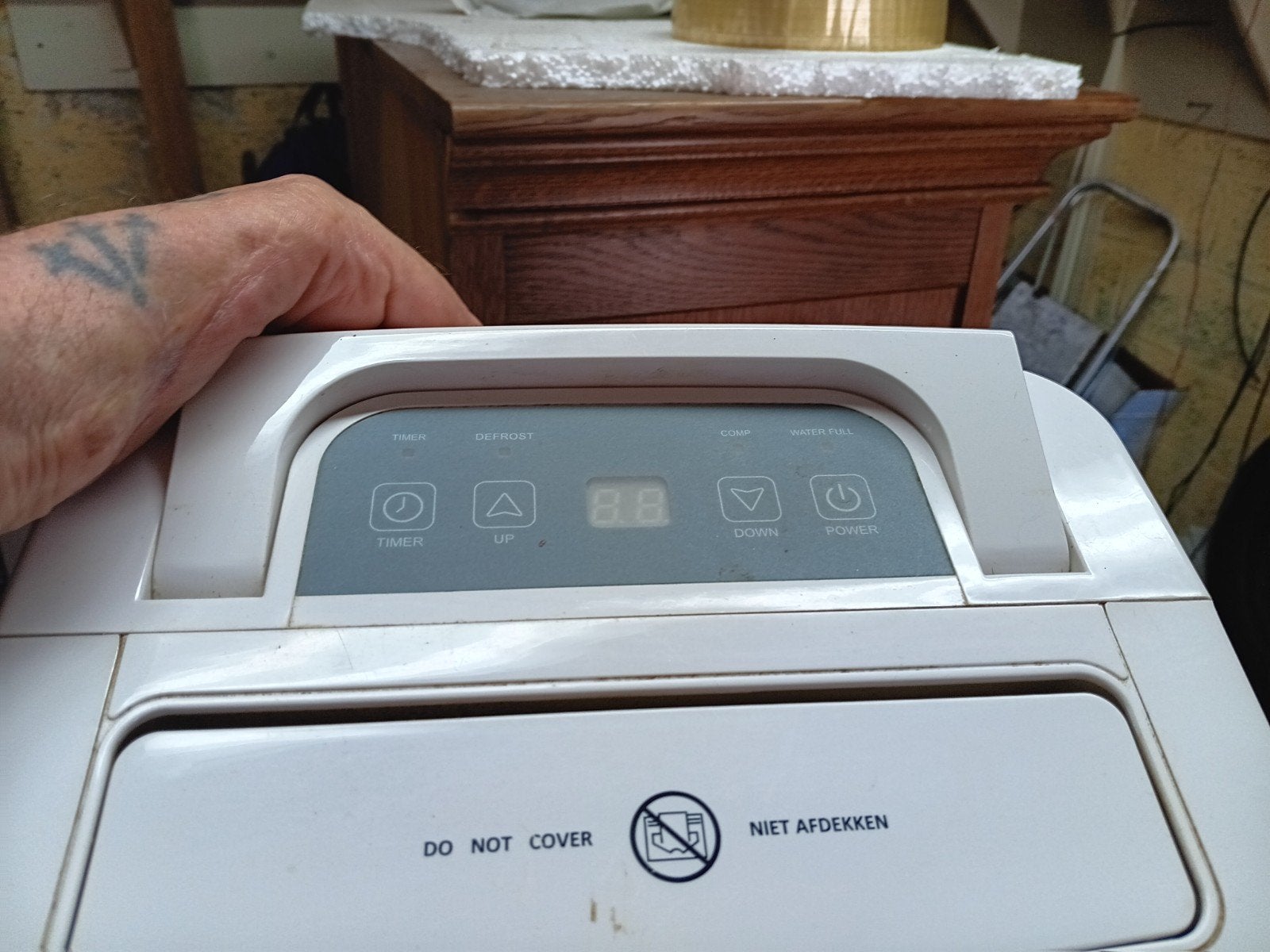dehumidificateur, Bricolage & Construction, Enlèvement, Comme neuf, Ventilateur et Extracteur
