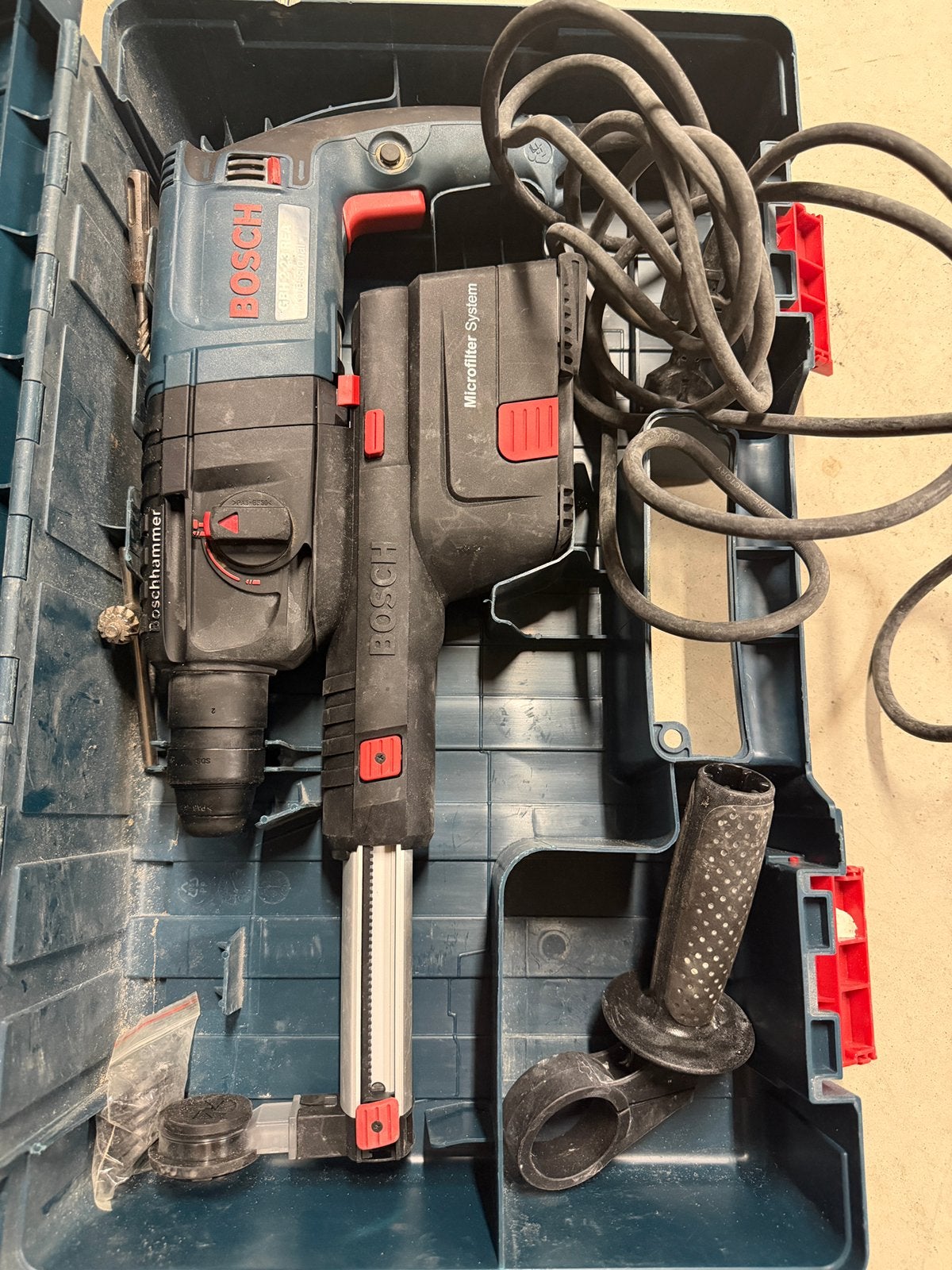 M marteau perforateur Bosch GBH 2-23 REA Professional., Doe-het-zelf en Bouw, Ophalen of Verzenden, Zo goed als nieuw