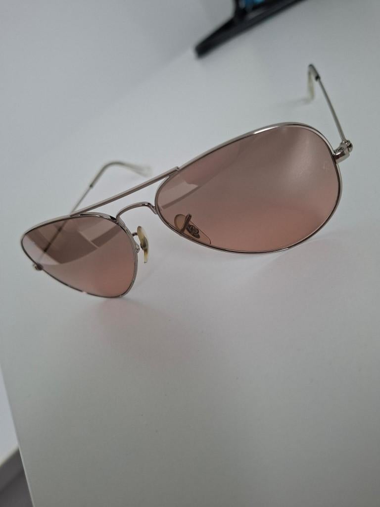 Lunette de soleil Rayban unisex RB 3025 aviator, Rose, Enlèvement, Utilisé, Ray-Ban