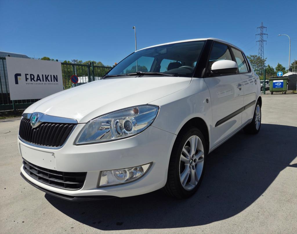 SKODA FABIA 2011 1.2TDI EURO5 150.000KM, Autos, Skoda, Euro 5, Achat, Noir, 5 portes