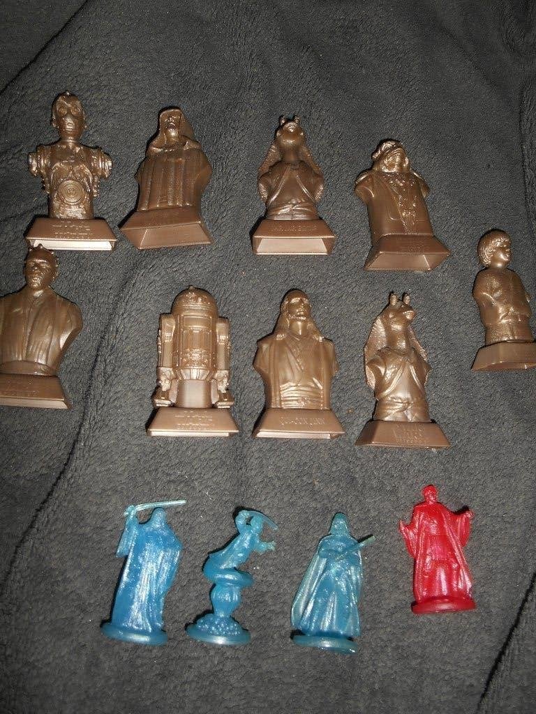 Star wars lot de figurines en plastique ( Kellogs), Collections, Enlèvement ou Envoi