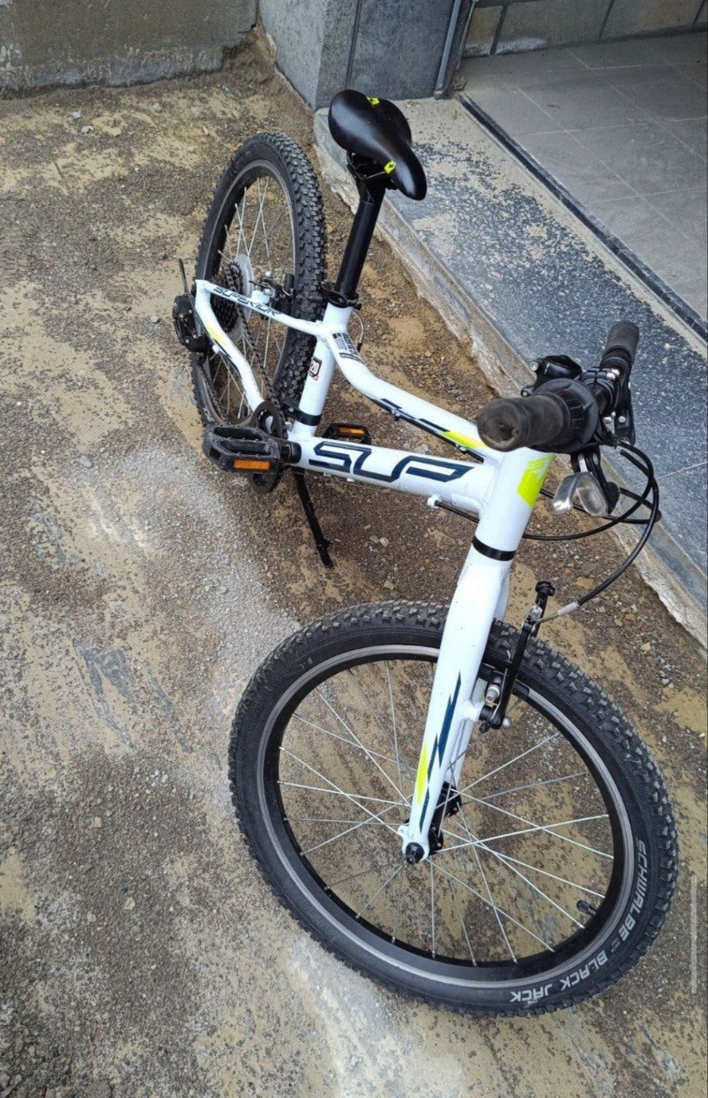 Racer XC 20 kinderfiets, Ophalen
