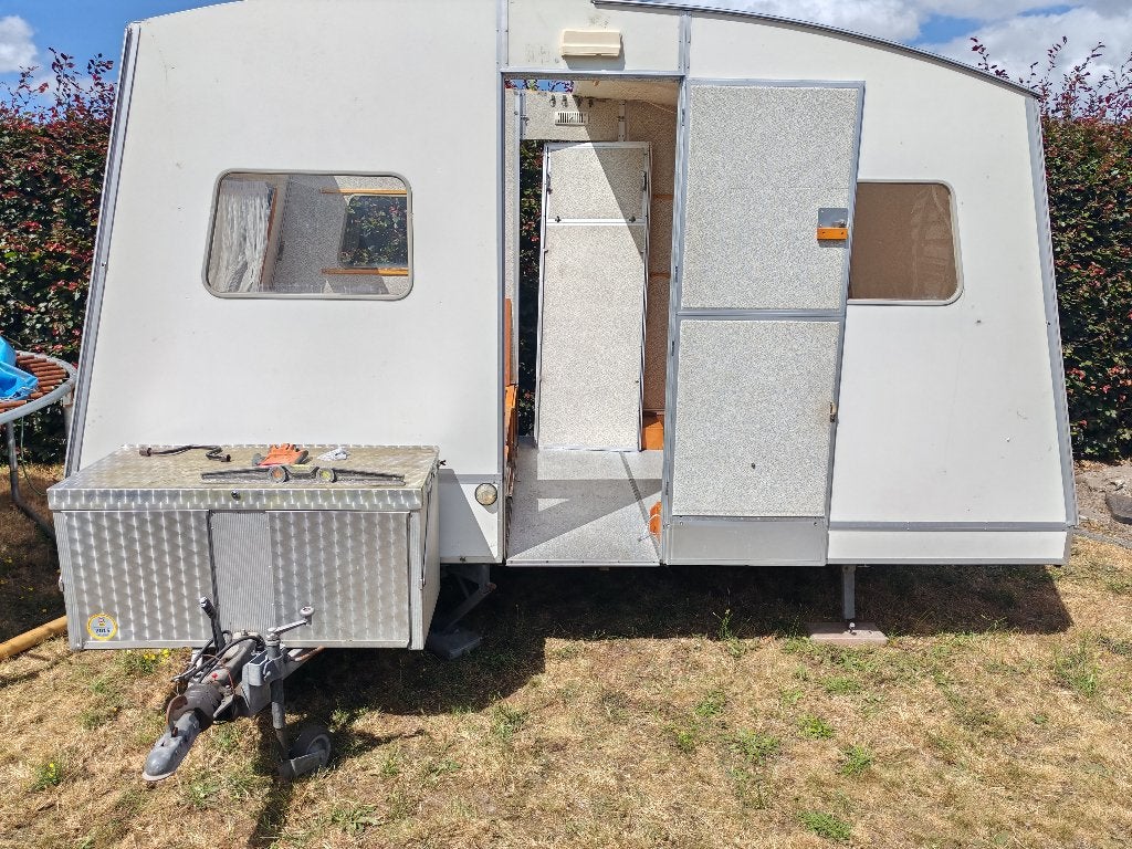 Rapido plooicaravan voor onderdelen, Caravanes & Camping, Jusqu'à 4, Coin salon convertible, Jusqu'à 4 m, Jusqu'à 500 kg