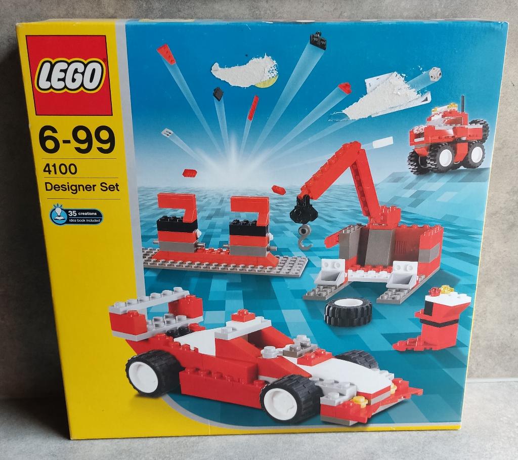 lego designer set 4100 maximum wheels, Ophalen of Verzenden, Nieuw, Complete set, Lego