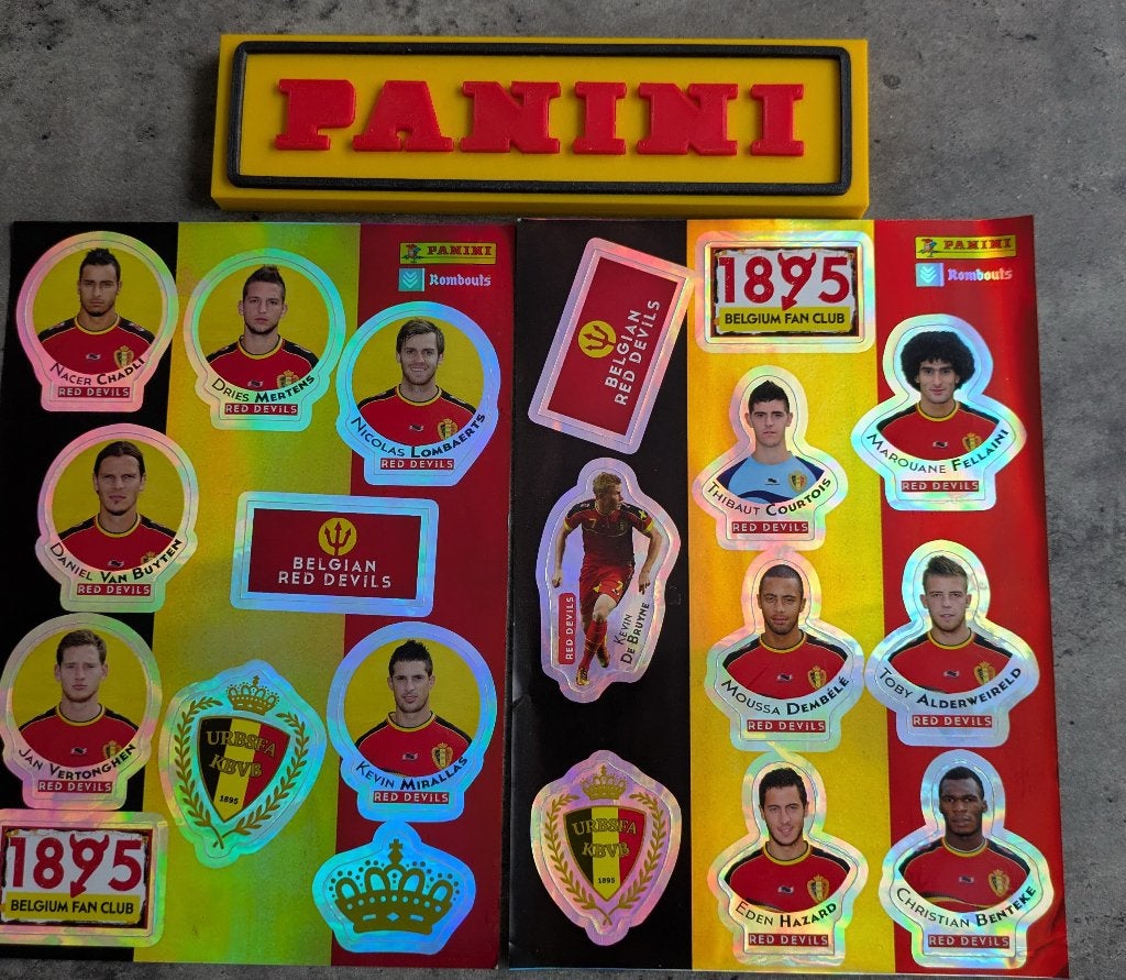 20 autocollants foot PANINI Coupe monde 2014 Café Rombouts, Envoi, Neuf