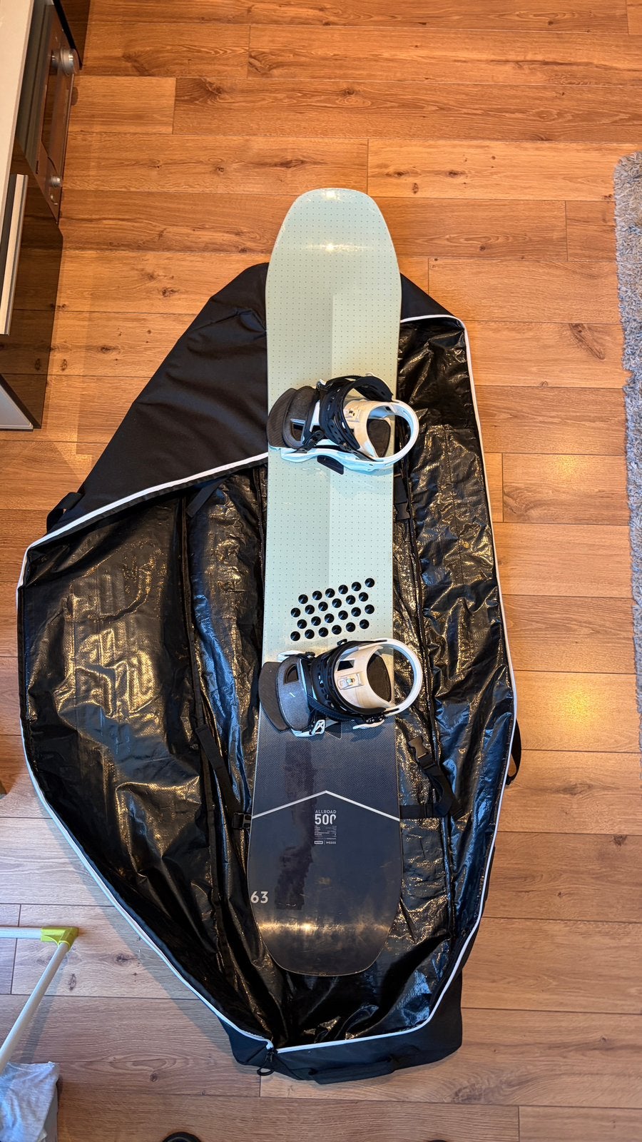 Snowboard all-mountain 163, Sport en Fitness, Ophalen, Zo goed als nieuw, Board