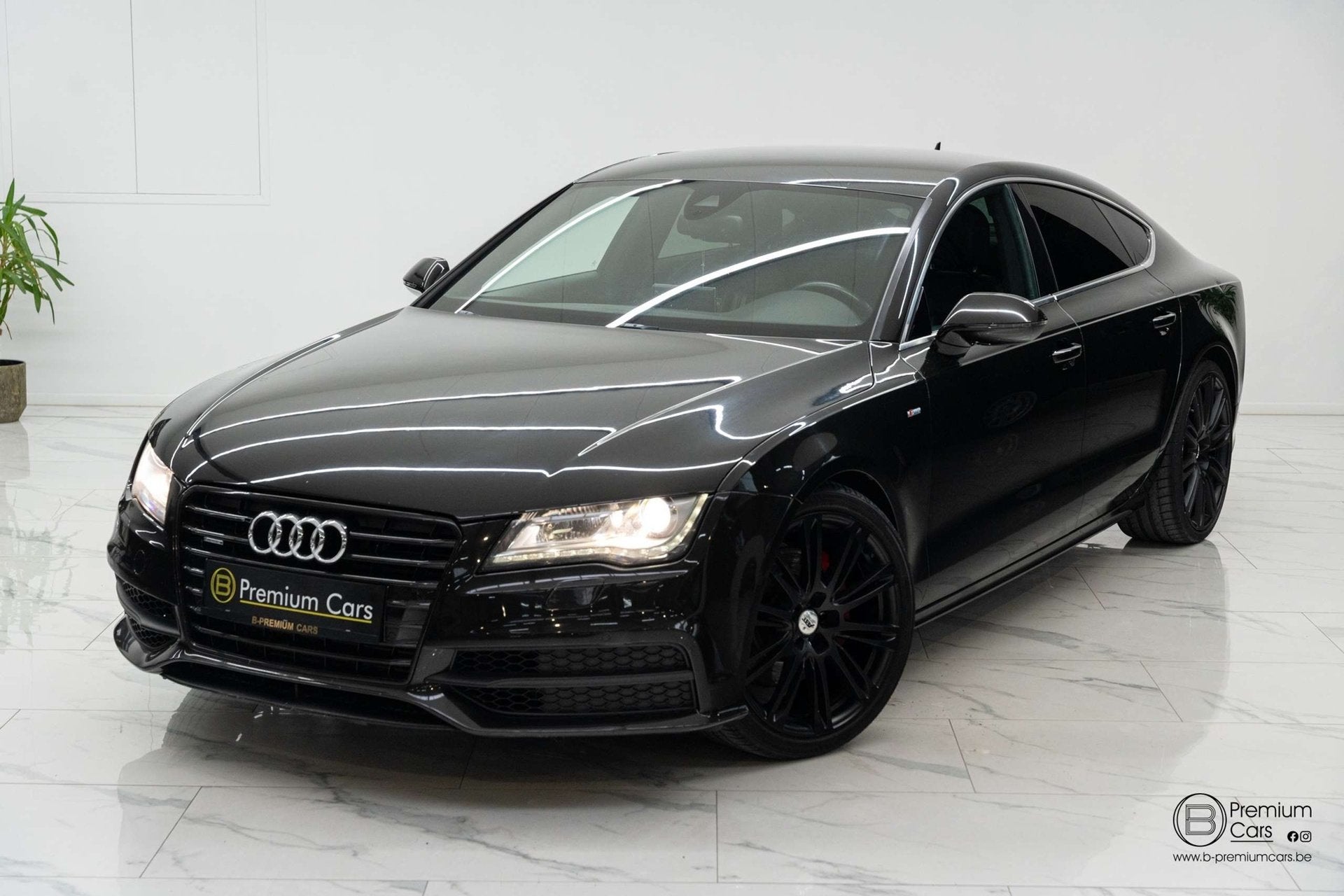 Audi A7 3.0TDI 3x S-line! Black pack! Top wagen!, A7, Euro 5, Entreprise, Phares entièrement LED