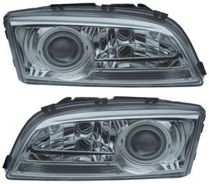 Volvo koplamp set chroom styling Links en rechts set V70 S70, Ophalen of Verzenden, Nieuw, Volvo