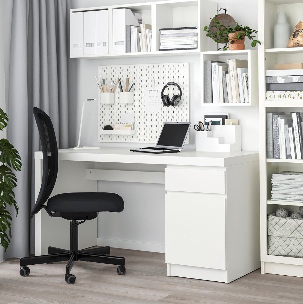 2 bureaus Malm, Enlèvement, Comme neuf, IKEA