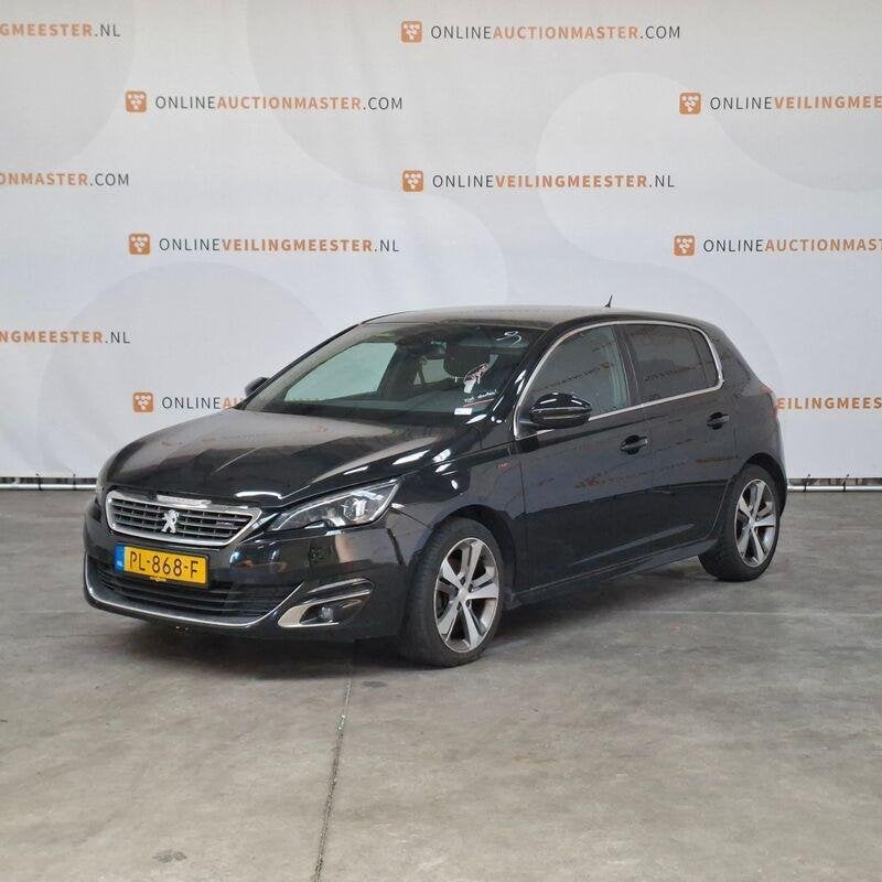 Personenauto, Peugeot, 308, 1.2 PureTech Blue Lease GT-line,, Auto's, Voorwielaandrijving, Euro 6, 110 g/km, Zwart