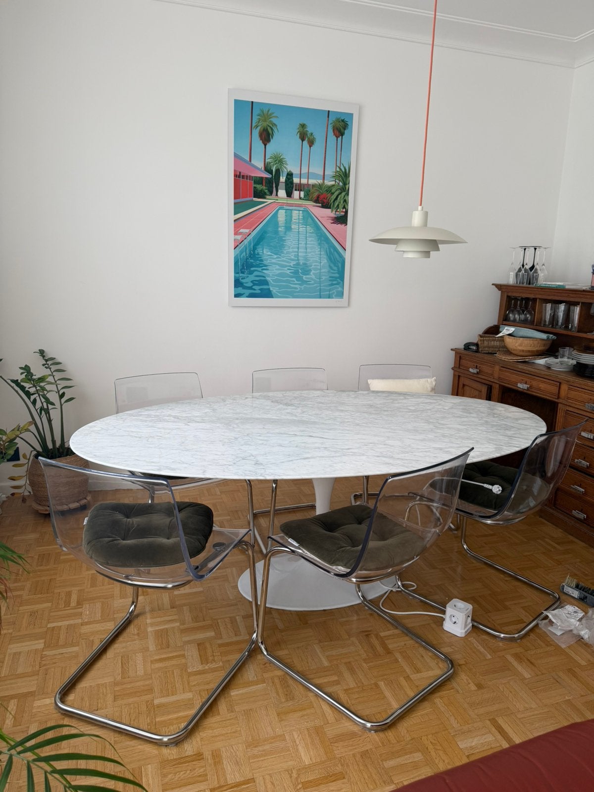 Marmeren tafel, Ophalen, Zo goed als nieuw