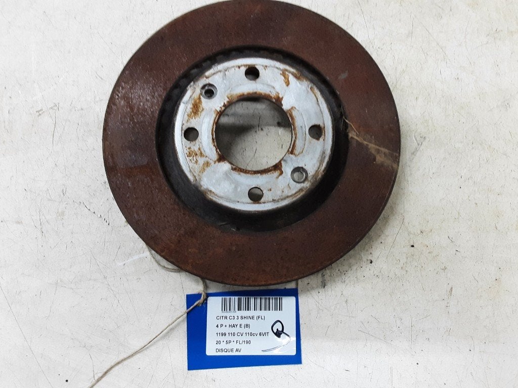FREIN DISQUE AVANT Citroën C3 (SX / SW) (01-2016/-), Utilisé, Citroën