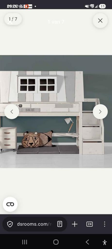 Hoogslaper lifetime hangout, Kinderen en Baby's, Kinderkamer | Stapelbedden en Hoogslapers, Hoogslaper, Ophalen