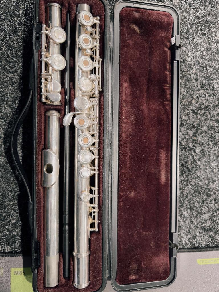 Yamaha YFL-271 Dwarsfluit, Ophalen of Verzenden, Gebruikt, Dwarsfluit