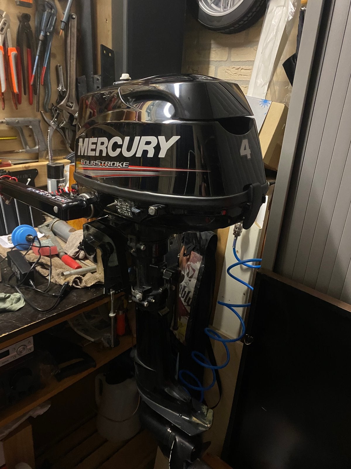 Mercury 4 pk, Watersport en Boten, Ophalen, Zo goed als nieuw
