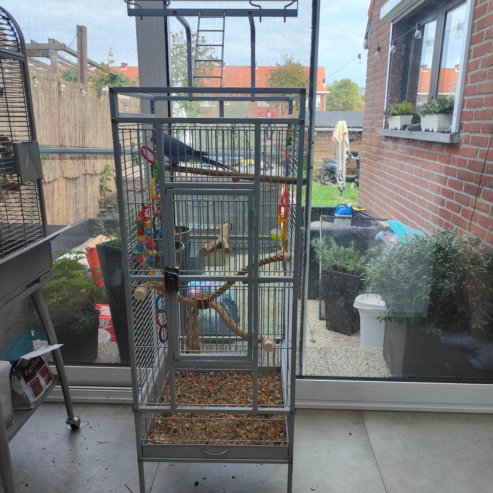 kooi voor parkiet of kleine papegaai, Dieren en Toebehoren, Ophalen, Zo goed als nieuw