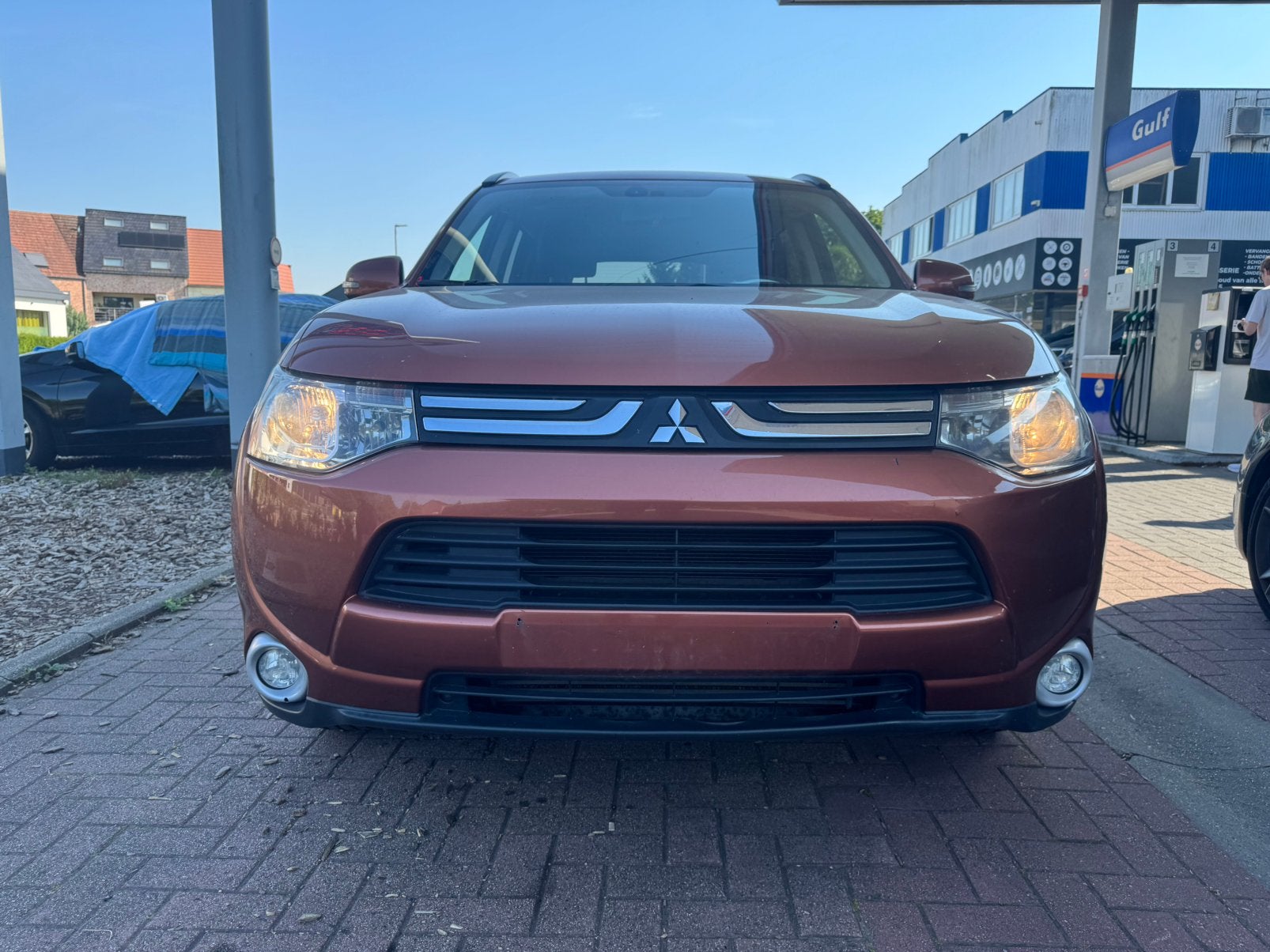 Mitsubishi Outlandar 2.3 - DIESEL - AIRCO - 141.000km - 2012, Autos, Cuir, Euro 5, Achat, Outlander