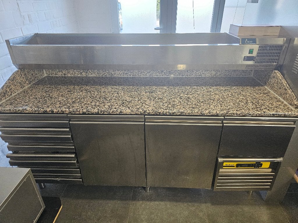 Réfrigérateur avec établi en marbre, Enlèvement, Utilisé