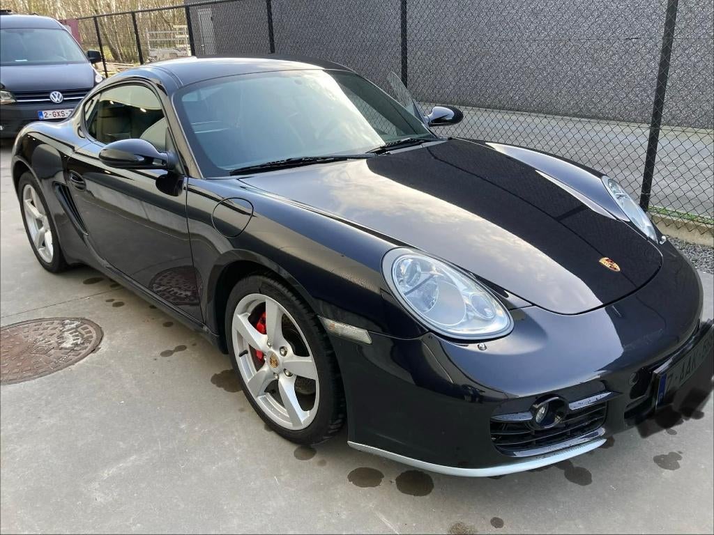 Porsche cayman S 3.4 Leder-Automaat, Autos, Cuir, Achat, Automatique, Particulier