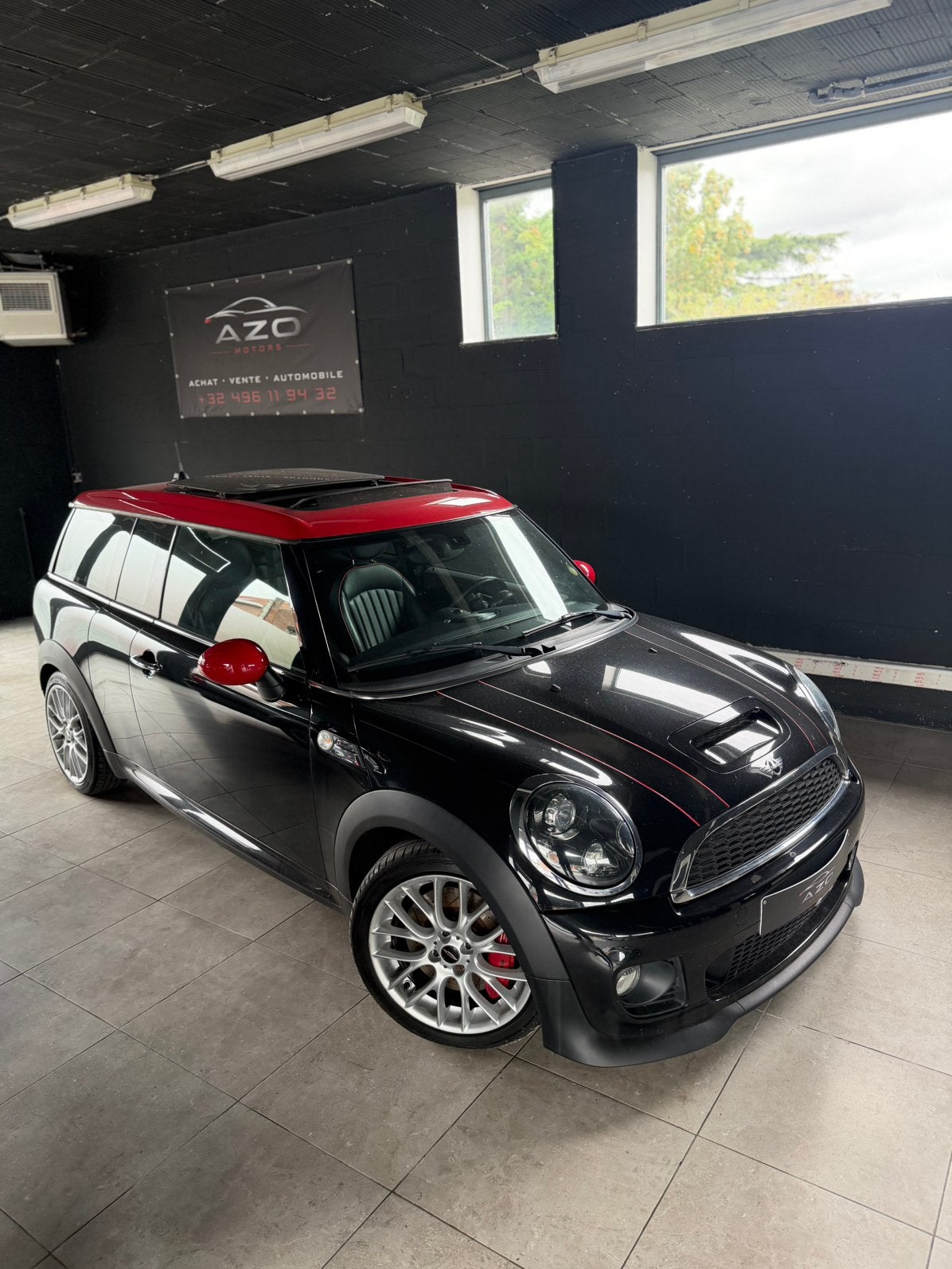 Mini clubman john cooper works, Autos, Cuir, Achat, Intérieur cuir, Entreprise