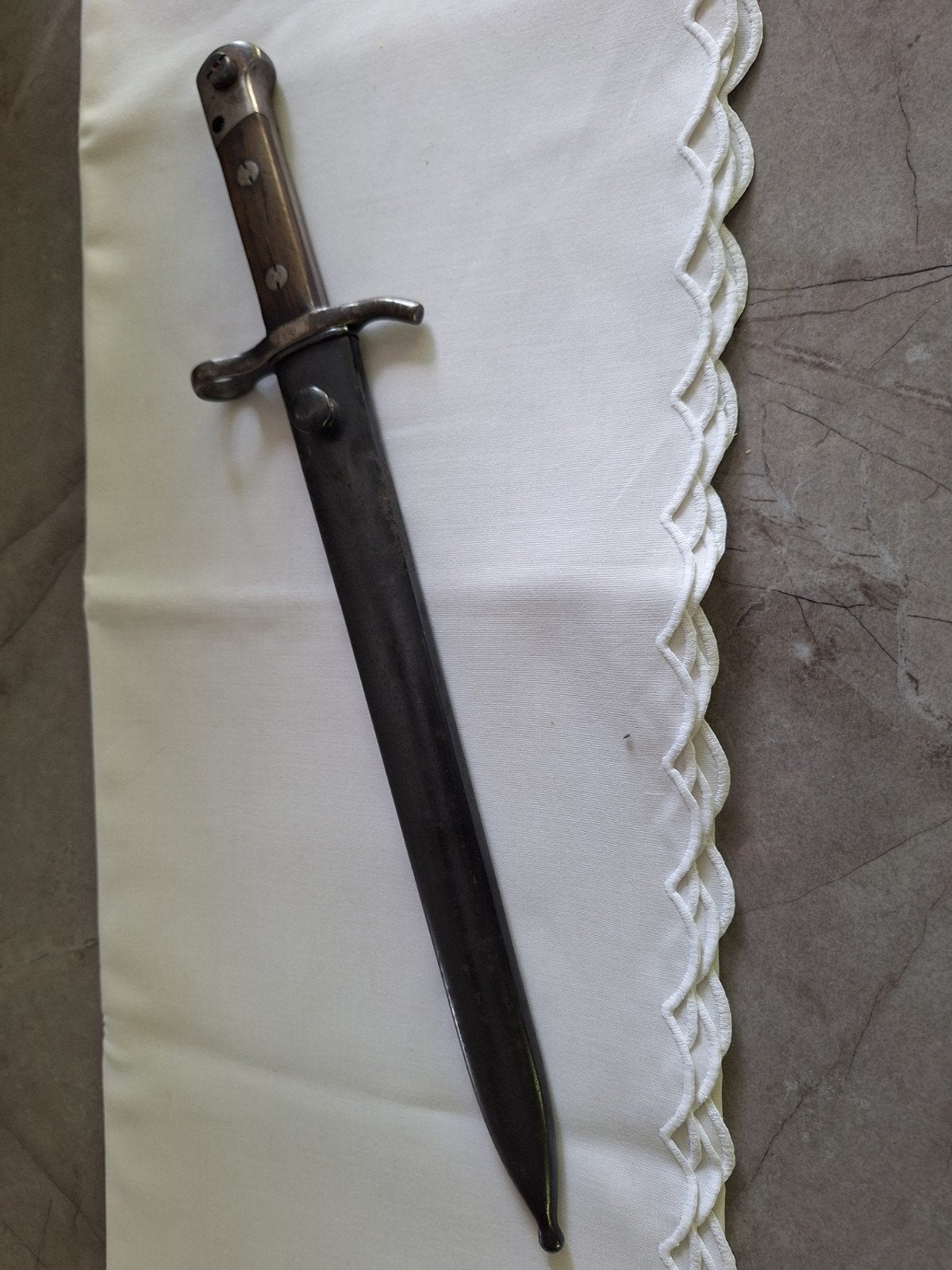 bajonet van Finland model 1935., Ophalen of Verzenden, Landmacht, Mes of Dolk