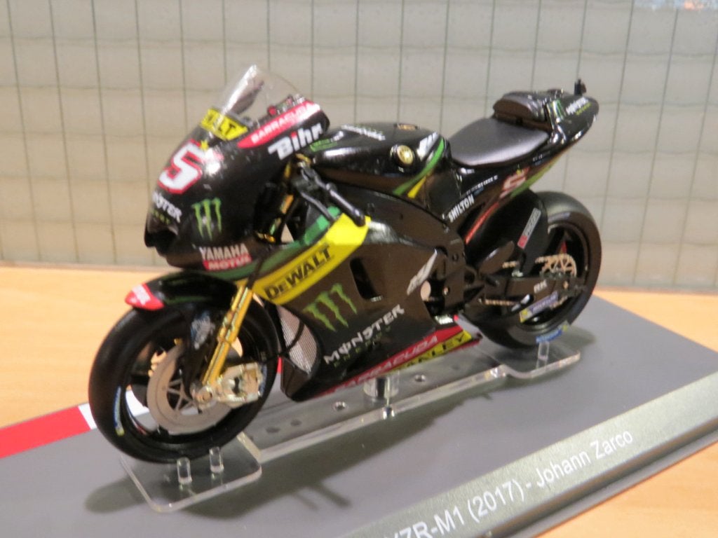 Johann Zarco Yamaha YZR-M1 2017 1:18 diecast, Enlèvement ou Envoi, Neuf, Moteur, Autres marques