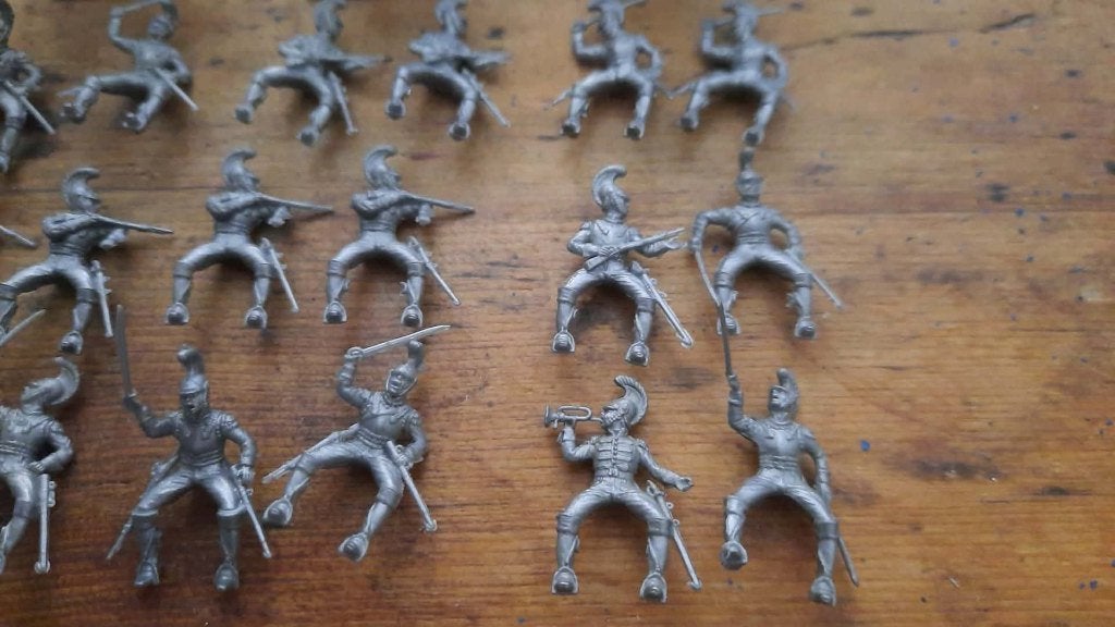 Mousquetons français à cheval Italeri 1/72, Hobby & Loisirs créatifs, Wargaming, Comme neuf, Historique, Enlèvement ou Envoi