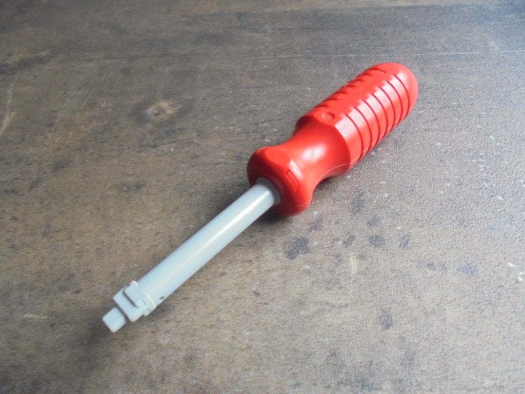 Lego Duplo Toolo Tool Handle with Screwdriver (zie foto's) 2, Gebruikt, Ophalen of Verzenden, Duplo, Losse stenen