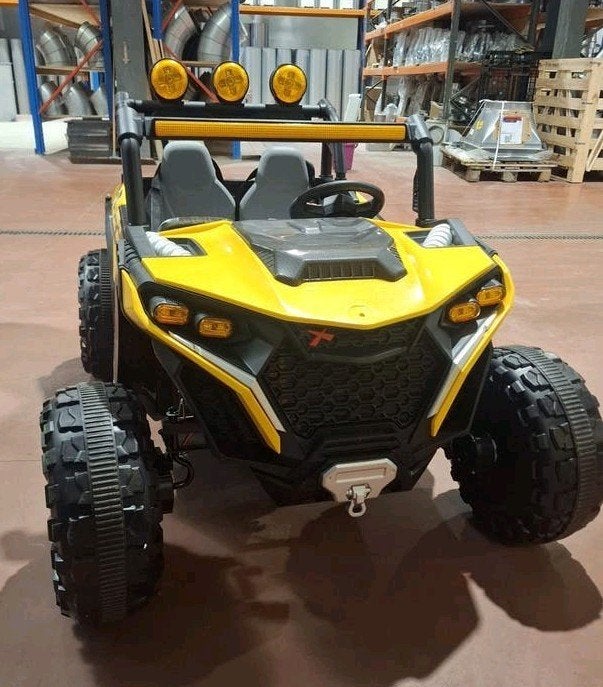 Kinder squad jeep auto electrisch NIEUW, Ophalen, Zo goed als nieuw