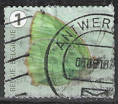 Belgique 2014 - Yvert 4432 /OBP 4454 - Papillons (ST), Envoi, Affranchi, Oblitéré