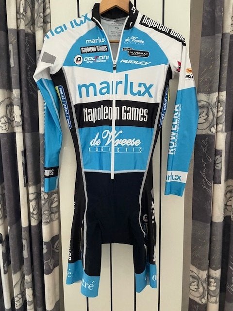 tijdritpak Marlux Napoleon games maat S, Fietsen en Brommers, S, Dames, Ophalen of Verzenden, Zo goed als nieuw