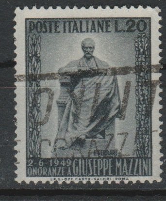 Italie 1949 - n 777, Envoi, Affranchi