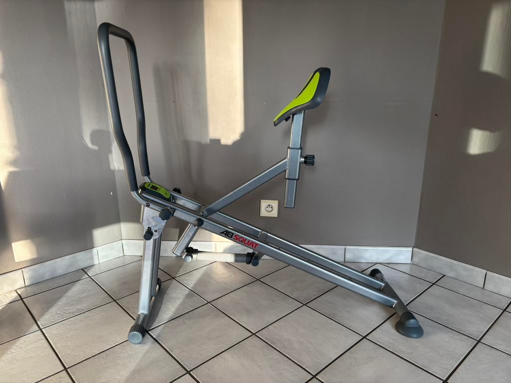 AB fitness trainer, Sport en Fitness, Ophalen, Zo goed als nieuw, Airbike, Metaal