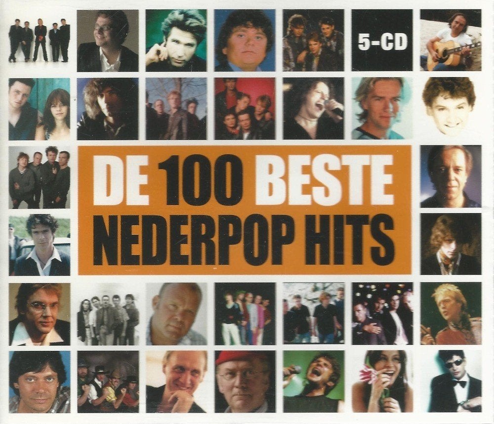 5CD-BOX * DE 100 BESTE NEDERPOP HITS, CD & DVD, CD | Néerlandophone, Enlèvement ou Envoi, Comme neuf