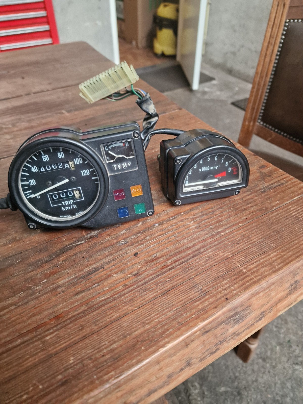Honda MTX125 JD05 Cockpit Kilometerteller en toerenteller., Ophalen of Verzenden