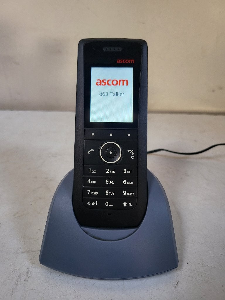 Ascom D63 Talker, Télécoms, Téléphones fixes | Combinés & sans fil, Comme neuf, 1 combiné, À Faible Émission d'Ondes, Enlèvement ou Envoi