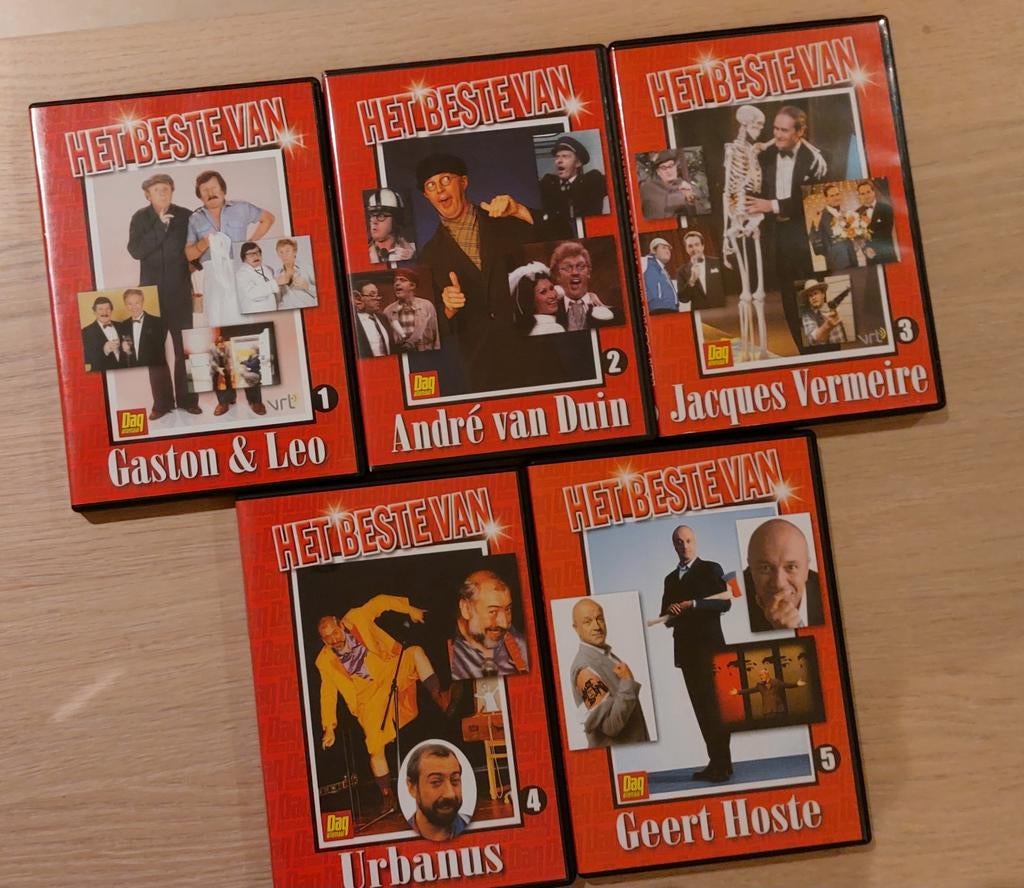 5 dvd's van het magazine Dag Allemaal, Ophalen
