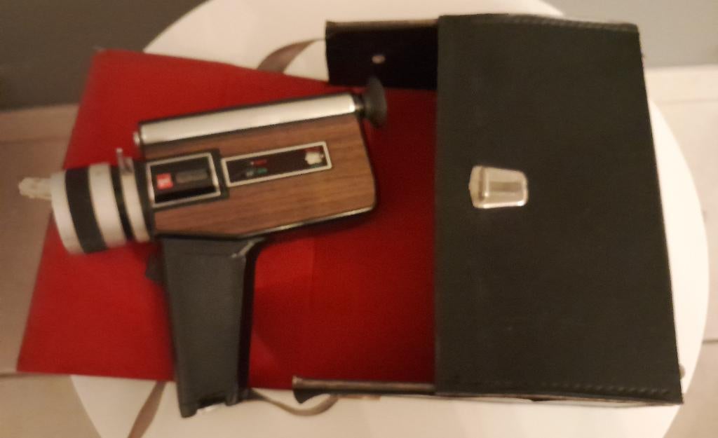 Caméra GAF 65, Super 8, Vintage avec valisette de rangement., Enlèvement, Caméra