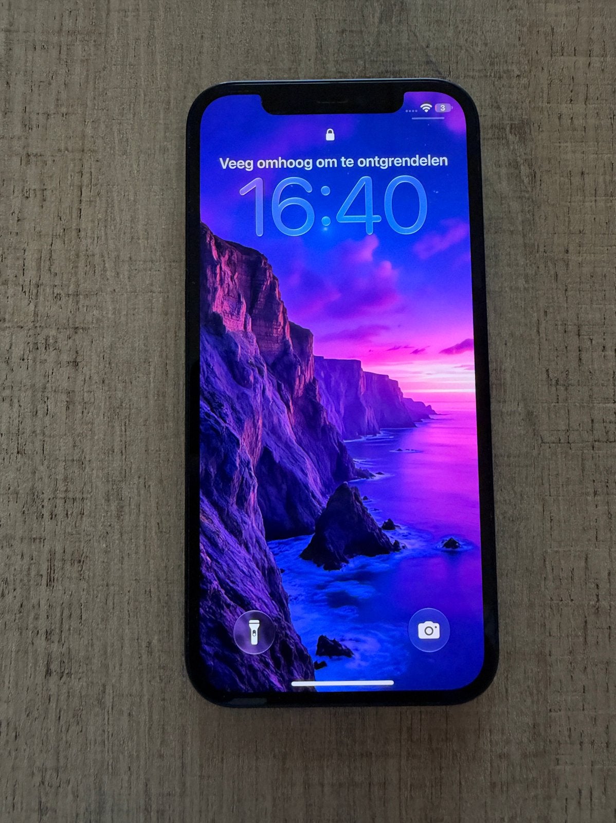 iPhone 12 - 128 GB, Telecommunicatie, Ophalen, Zwart, 77 %, IPhone 12