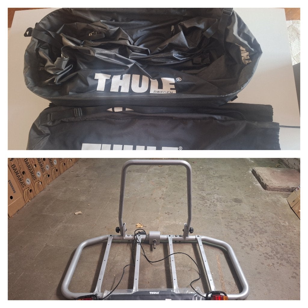 Thule Easybase 949 + Easybag 948, Auto diversen, Dakdragers, Gebruikt, Ophalen