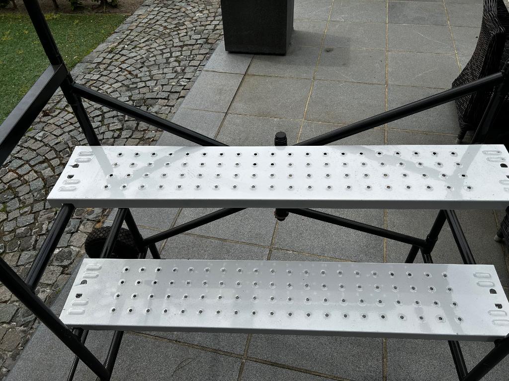 Mobiele stelling, Ophalen, Gebruikt