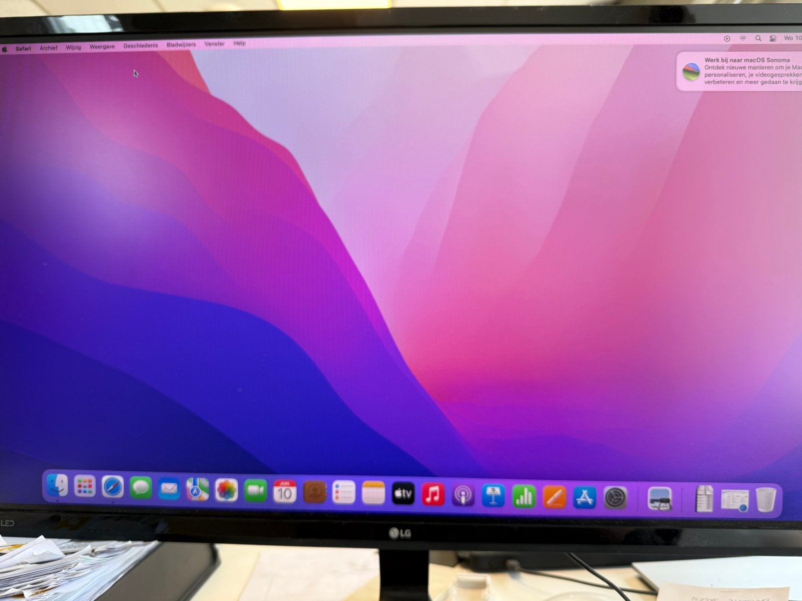 LG monitor, Computers en Software, Monitoren, Ophalen, Zo goed als nieuw