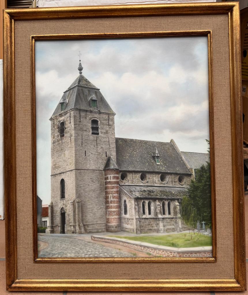 St-Michielskerk Hekelgem M.De Raedt 1976, Enlèvement