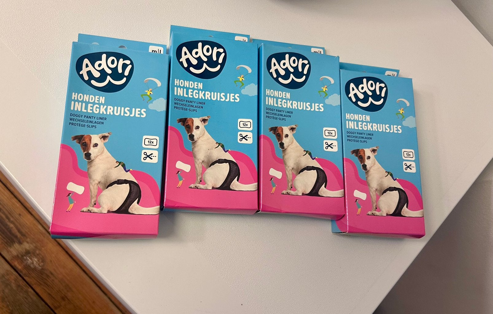 Gratis Honden inlegkruisjes, Ophalen