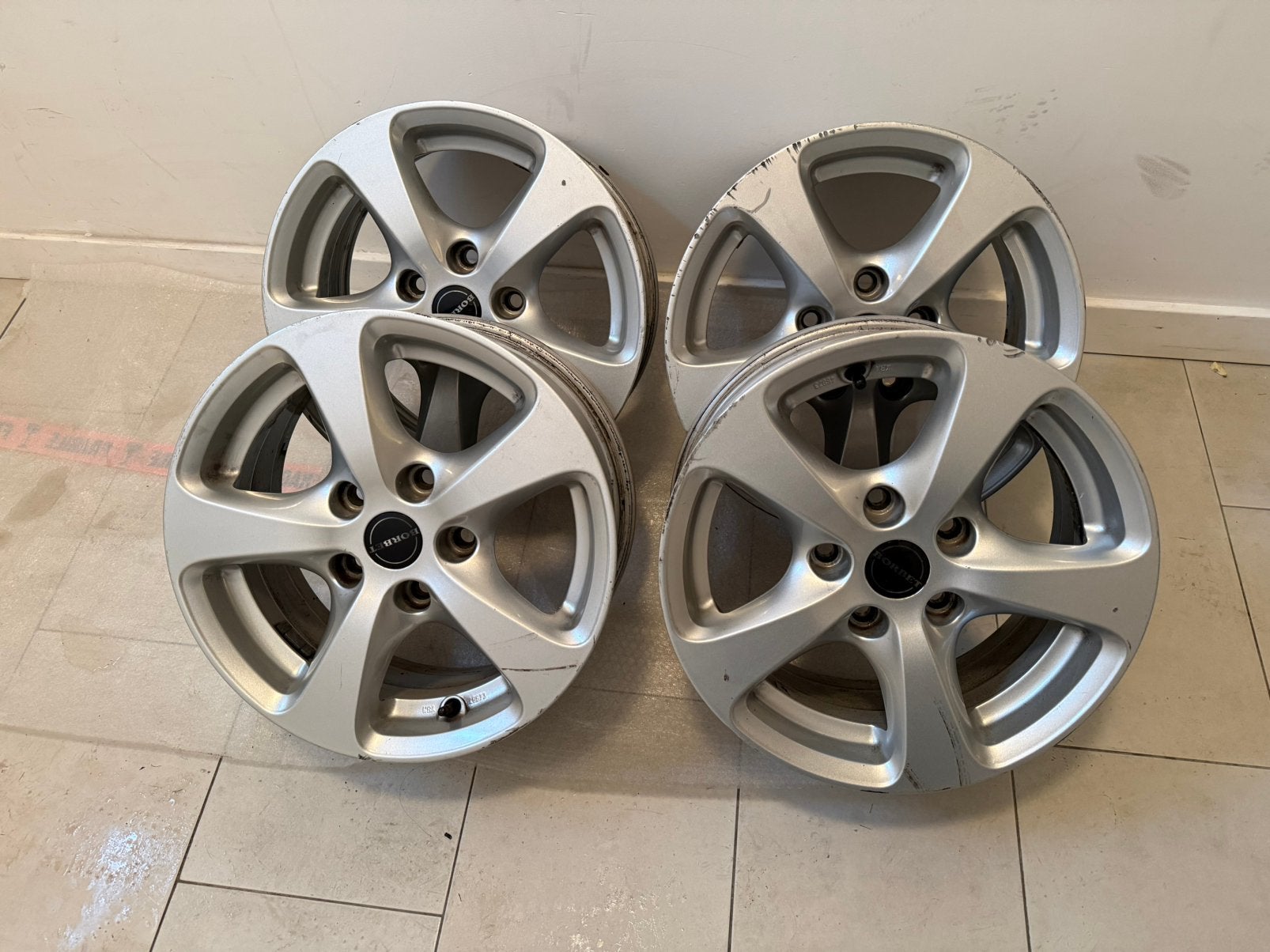 7Jx16EH2+ 4 velgen voor banden 16, Enlèvement, Utilisé