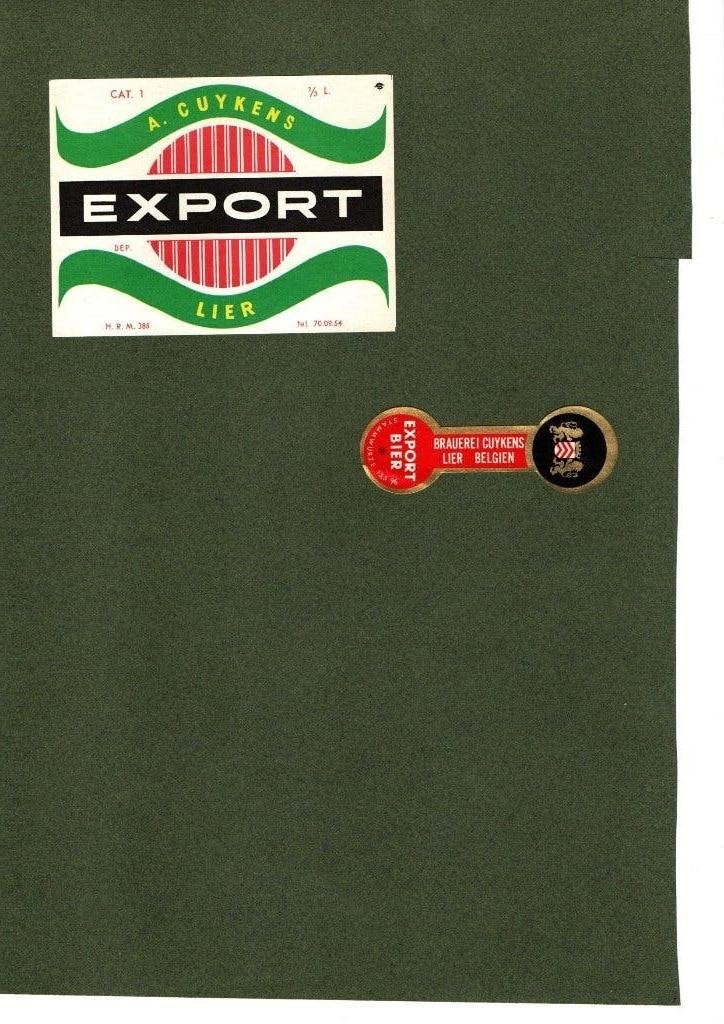 BROUWERIJ CUYKENS LIER, Verzenden, Nieuw, Overige typen