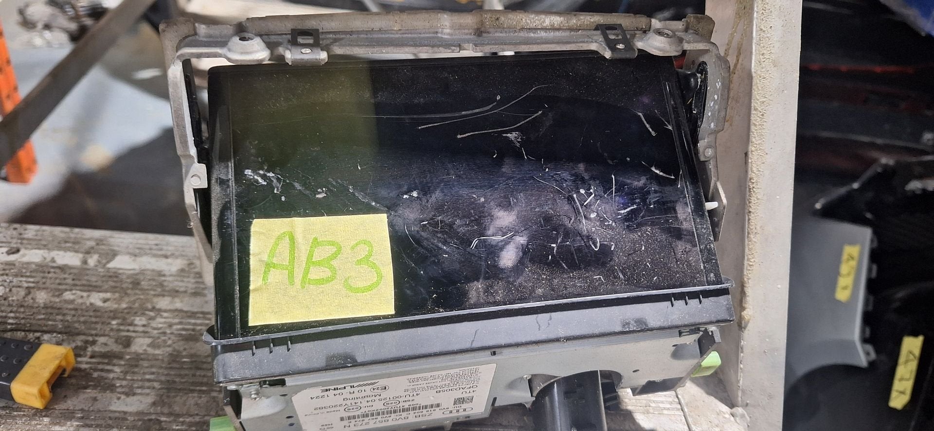 Originele Audi A3 8V MMI Scherm + Mechanisme / Display OEM A, -, Utilisé, -, -