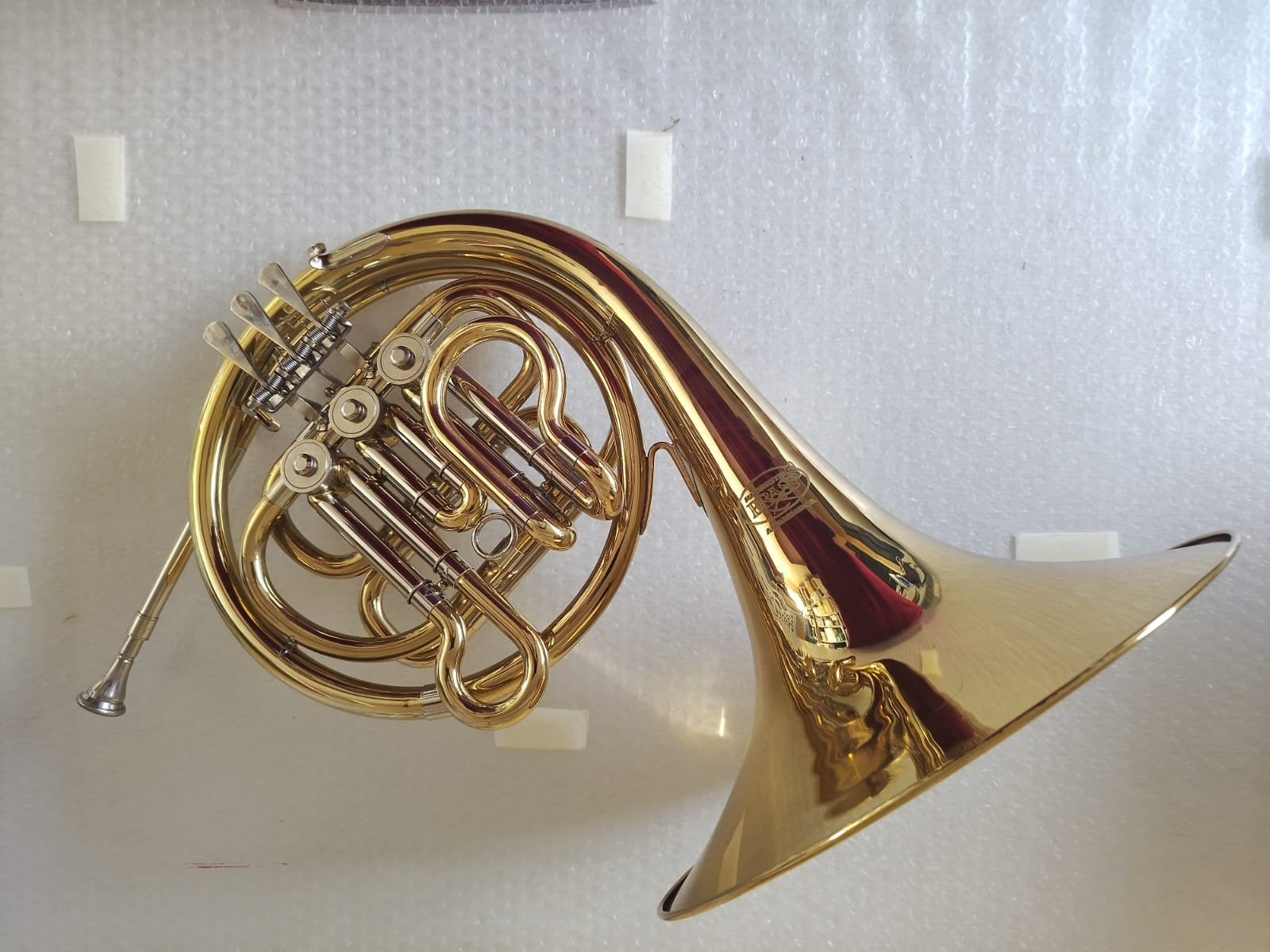 Cor d'harmonie Manchester Brass, Musique & Instruments, Instruments à vent | Cors, Enlèvement, Comme neuf, Cor en Fa, Avec valise