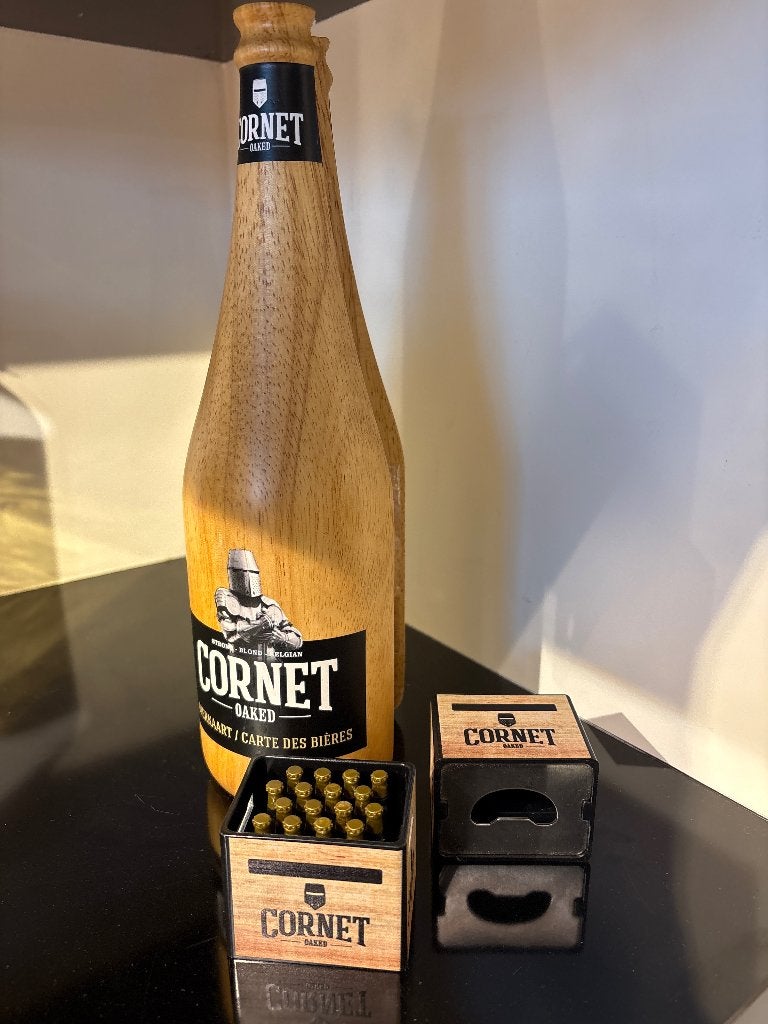 Cornet reclame, Verzamelen, Biermerken, Ophalen, Nieuw