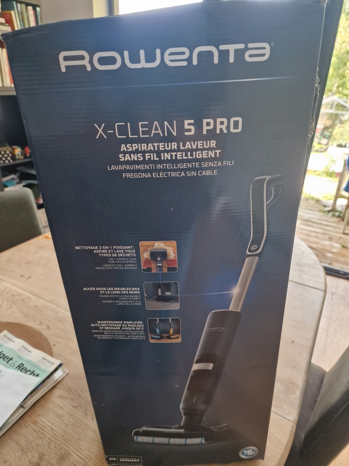Rowenta X-Clean 5 Pro, Ophalen, Steelstofzuiger, Rowenta